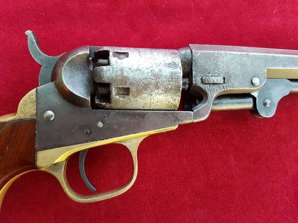 X X X  SOLD X X X An American Civil War era Colt's patent 1849 revolver. Ref  1440.